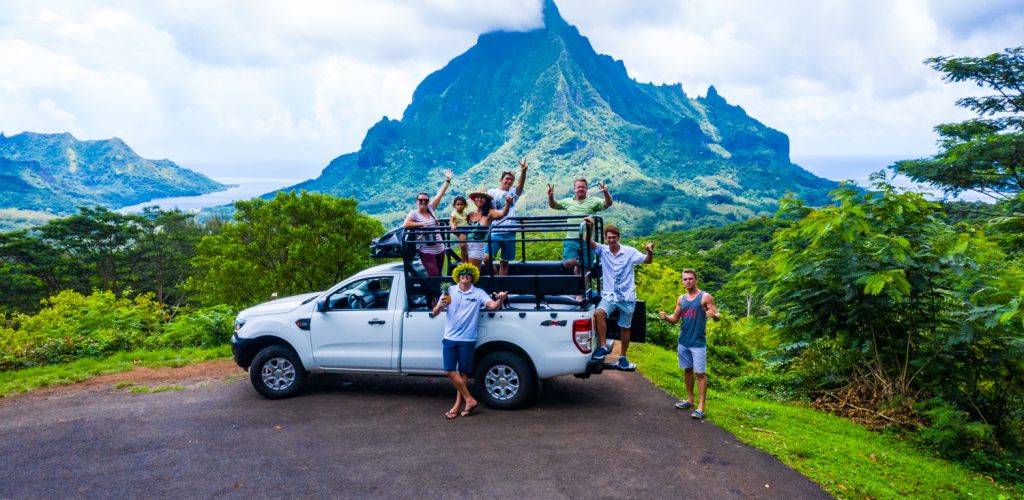 Moorea Ausflug Safari im Geländewagen - Geländewagen - Tahiti