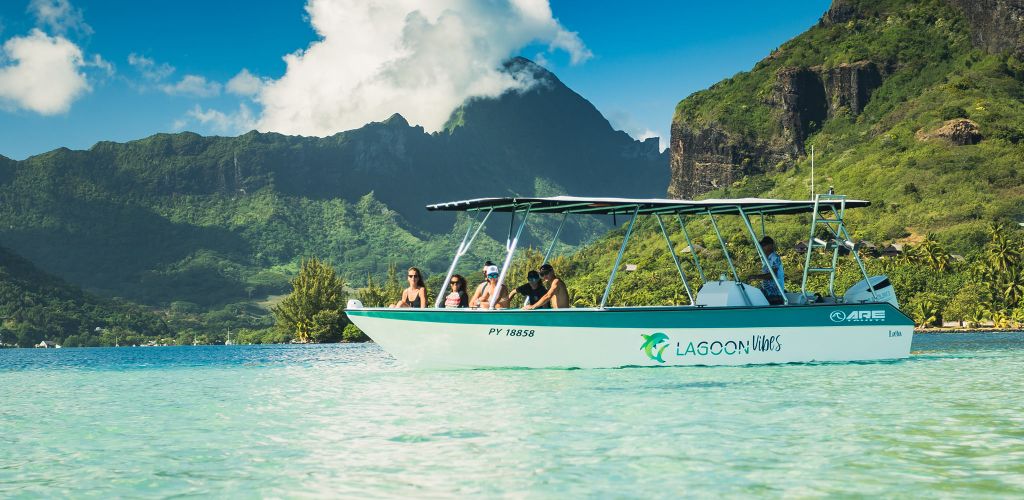 Moorea Ausflug Walbeobachtung - Boot - Tahiti