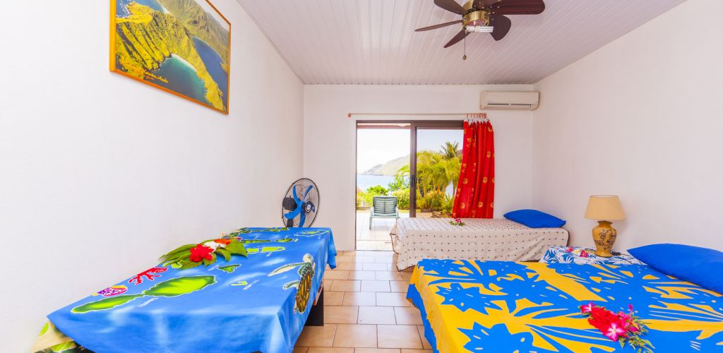 Pension Mave Mai Nuku Hiva - Zimmer - Tahiti