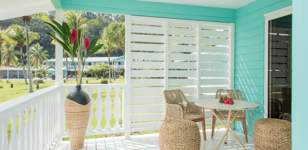 Hotel Raiatea Lodge - Terrasse - Tahiti