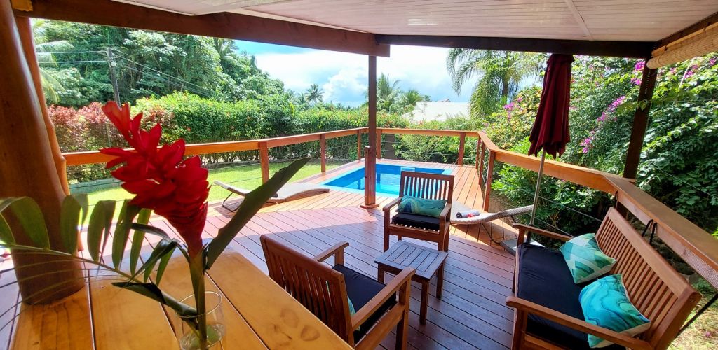 Pension Villa Nina by Ixora Raiatea - Terrasse - Tahiti