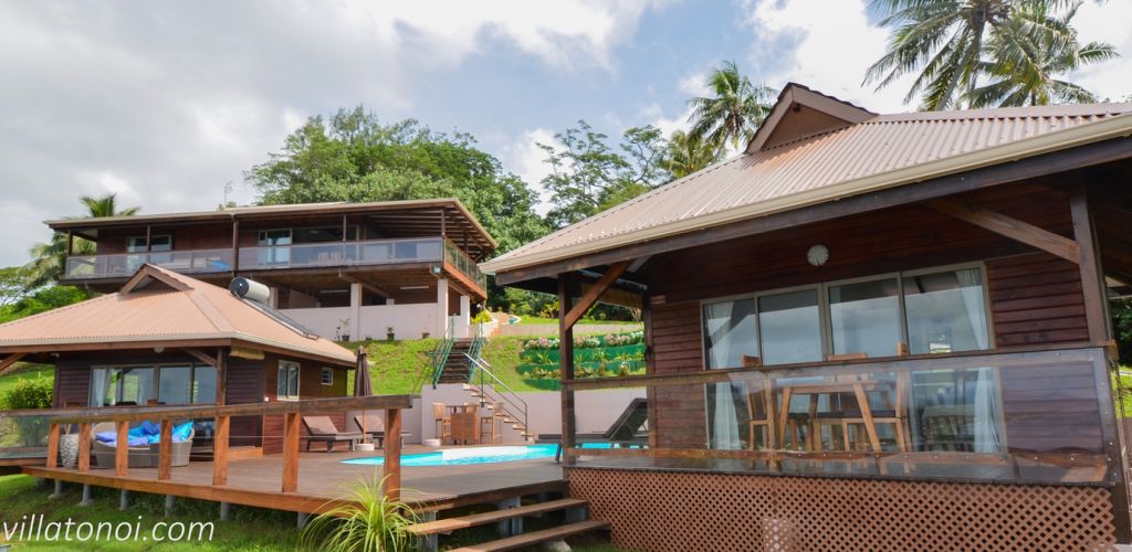Villa Tonoi Raiatea - Holzbungalows - Tahiti