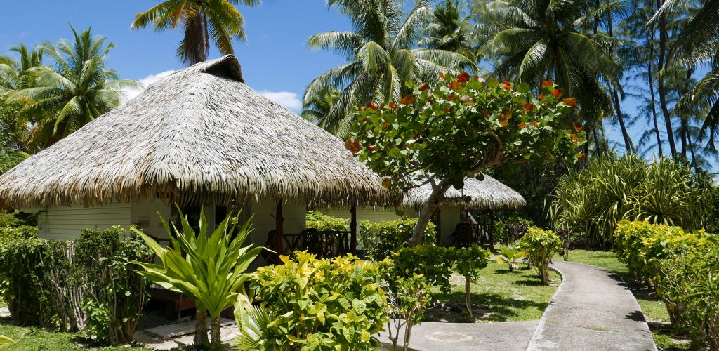 Pension Raira Lagon Rangiroa - Gartenbungalow - Tahiti