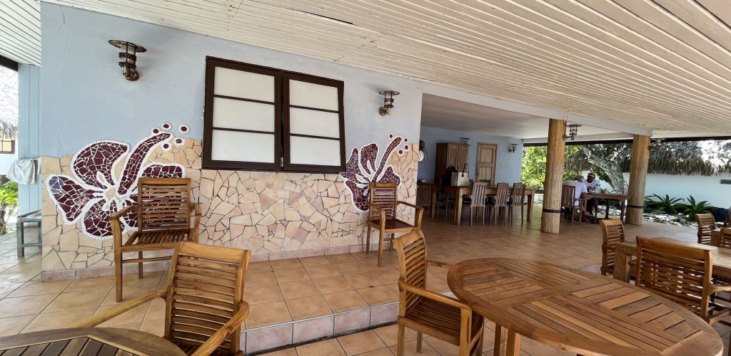 Pension Les Relais de Joséphine Rangiroa - Terrasse - Tahiti
