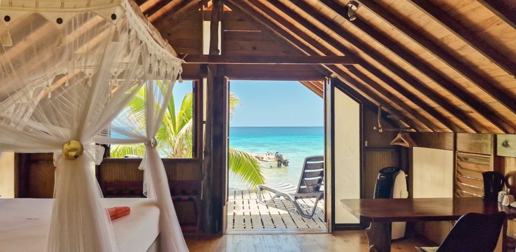 Pension Tevahine Dream Rangiroa - Honeymoon Strandbungalow - Tahiti