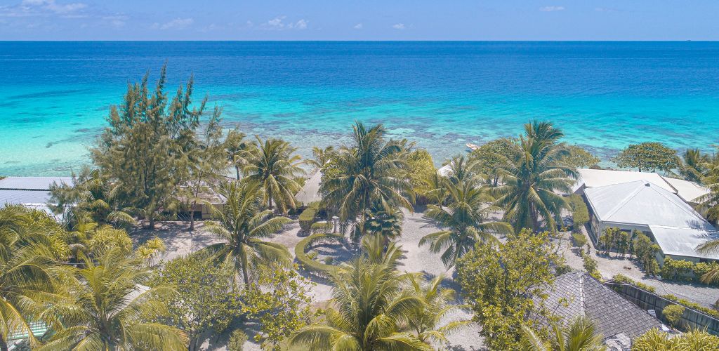 Pension Tevahine Dream Rangiroa - Luftaufnahme - Tahiti