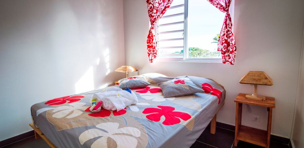 Pension Va'a i te Moana Rangiroa - Schlafzimmer - Tahiti