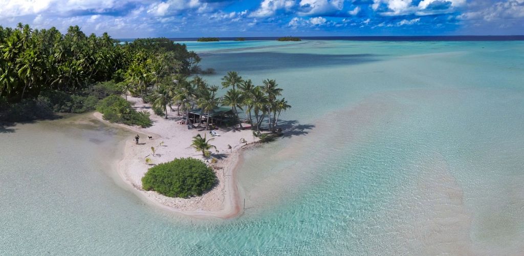 Rangiroa Ausflug Die Blaue Lagune, Seevögel und Rosé de Tahiti - Lagune - Tahiti
