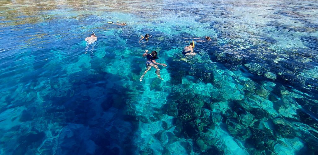 Rangiroa Ausflug Schnorcheln am Tiputa Pass - Korallenriff - Tahiti