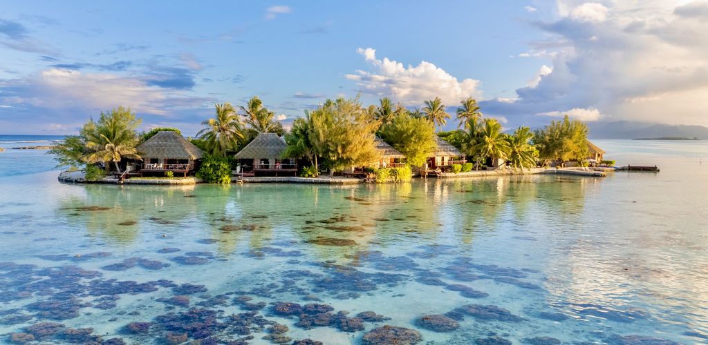Hotel Eden Private Island Taha'a - Luftaufnahme - Tahiti