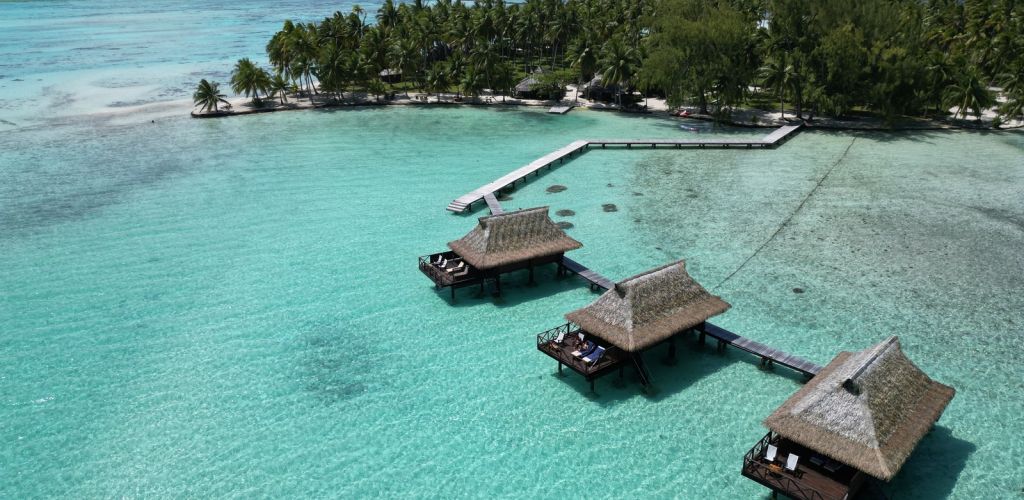 Hotel Vahine Private Island Taha'a - Überwasserbungalows - Tahiti