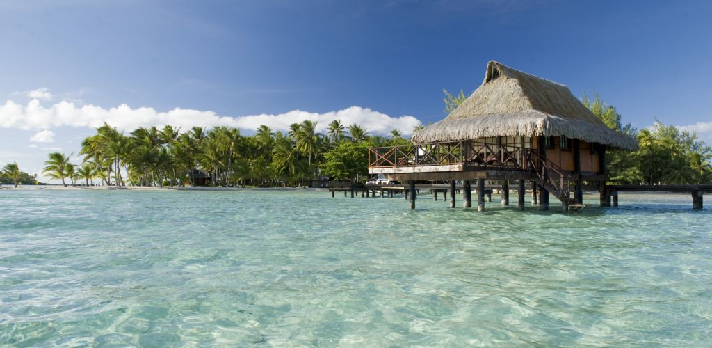 Hotel Vahine Private Island Taha'a - Überwasserbungalow - Tahiti