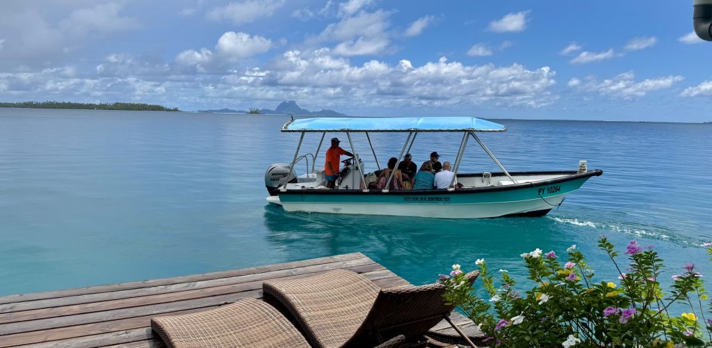 Pension Au Phil du Temps Taha'a - Bootsanleger - Tahiti