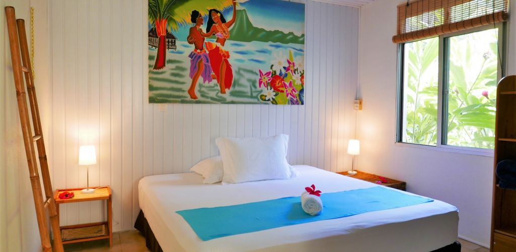 Pension Au Phil du Temps Taha'a - Tiare Room Suite - Tahiti