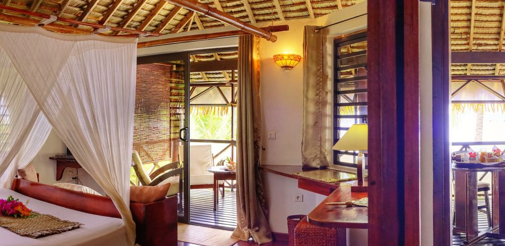 Hotel Fare Pea Iti Taha'a - Luxus Strandbungalow - Tahiti