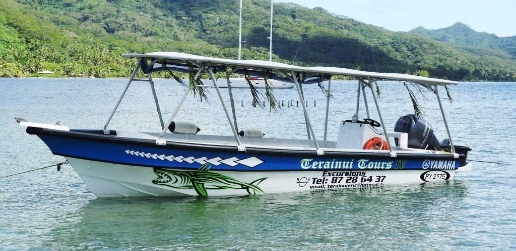 Taha'a Ausflug Land- & Lagunen Tour - Boot - Tahiti