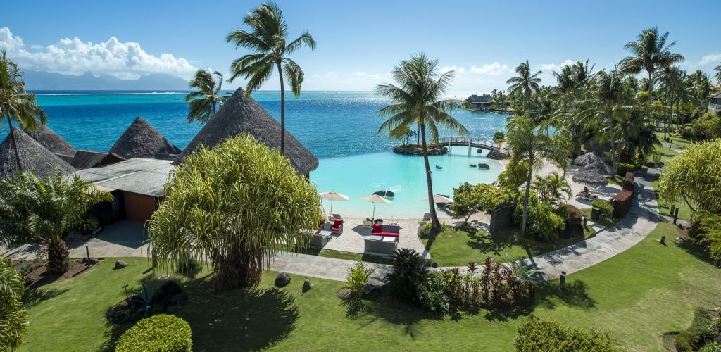 Hotel Intercontinental Tahiti - Garten - Tahiti