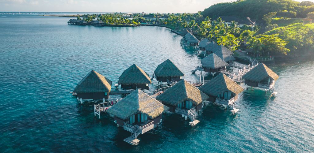Hotel Intercontinental Tahiti - Luftaufnahme - Tahiti