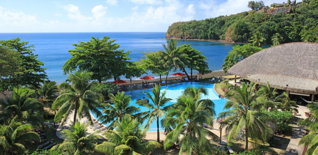 Hotel Tahiti Pearl Beach Resort - Luftaufnahme - Tahiti