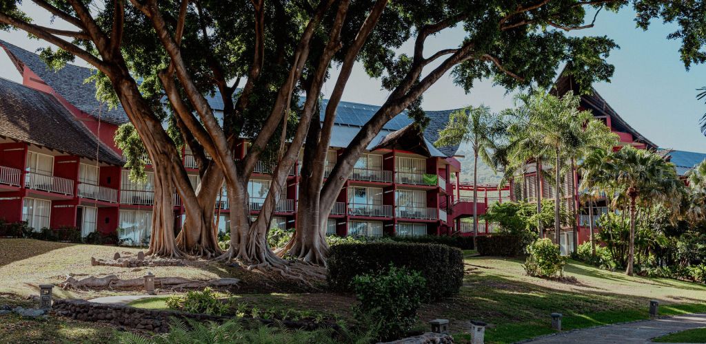 Hotel Tahiti Lagoon Resort - Hotelgebäude - Tahiti