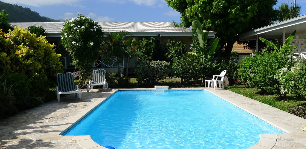 Pension de la Plage Tahiti - Pool - Tahiti