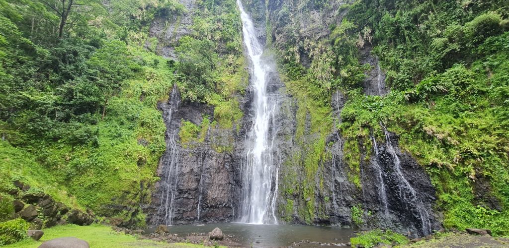 Tahiti Ausflug Museum & Island Tour - Wasserfall - Tahiti