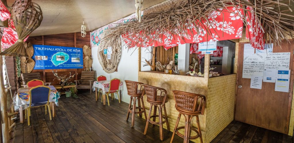 Pension Aito Motel Colette Tikehau - Restaurant - Tahiti