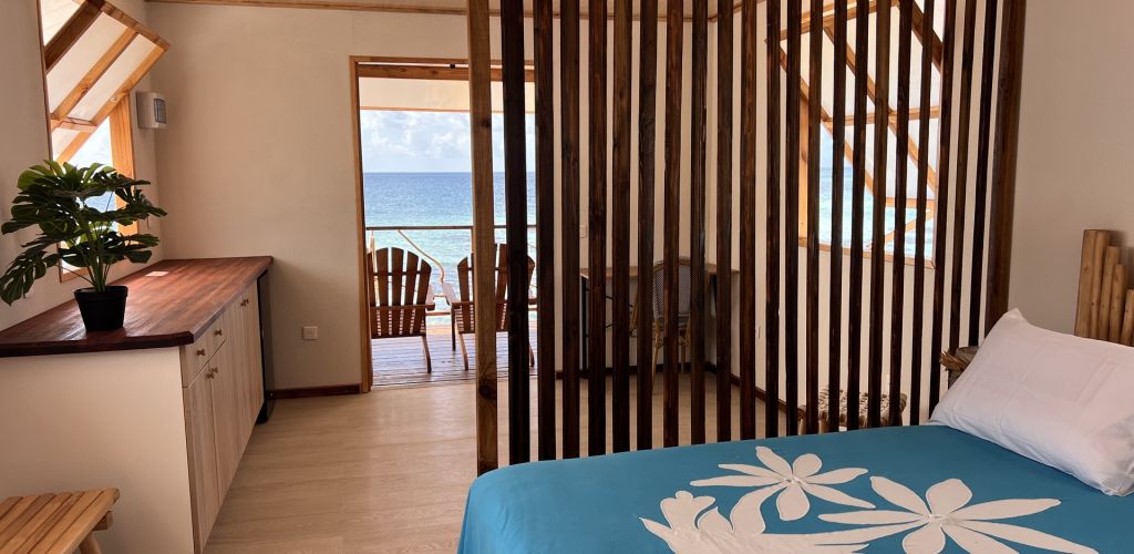 Pension Hakamanu Lodge Tikehau - Strandbungalow - Tahiti