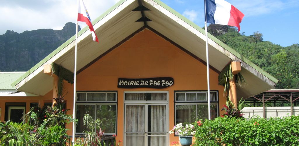 Heiraten Tahiti - Rathaus Moorea - Moorea