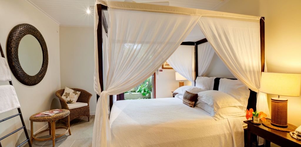 Hotel Te Vakaroa Villas Rarotonga - Schlafzimmer - Cook Inseln