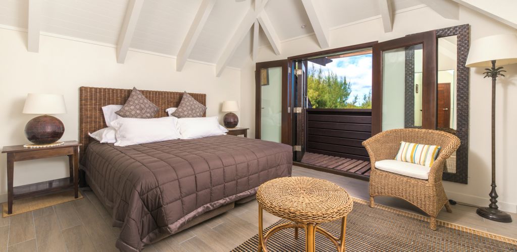 Hotel Te Vakaroa Villas Rarotonga - Schlafzimmer - Cook Inseln
