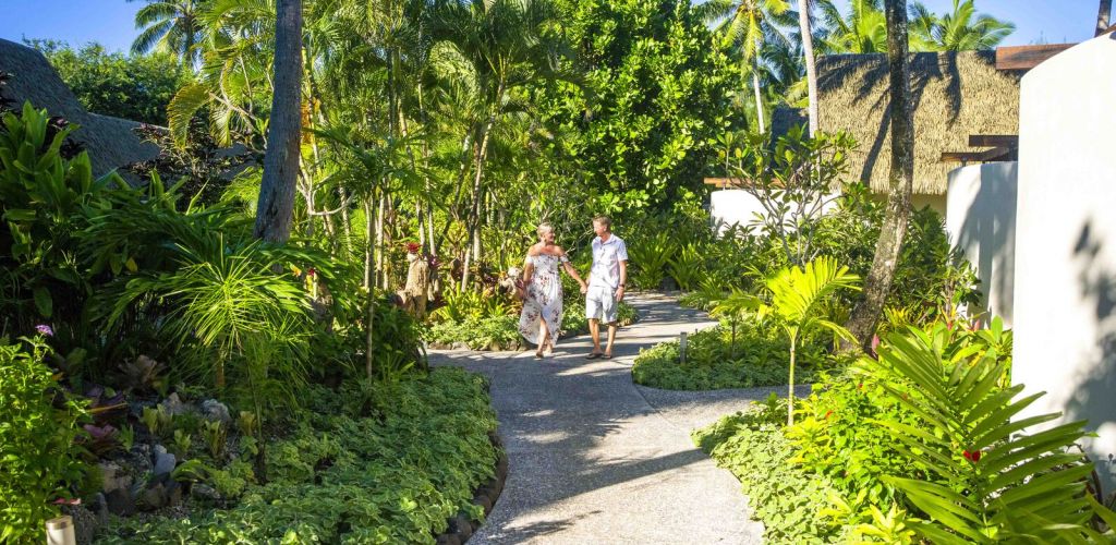 Hotel Little Polynesian Rarotonga - Garten - Cook Inseln