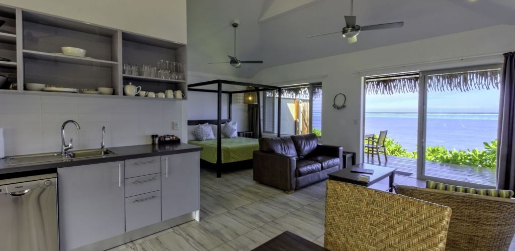 Hotel Sea Change Villas Rarotonga - Strandvilla Innenbereich - Cook Inseln