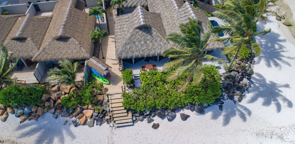 Hotel Sea Change Villas Rarotonga - Bungalows am Strand - Cook Inseln