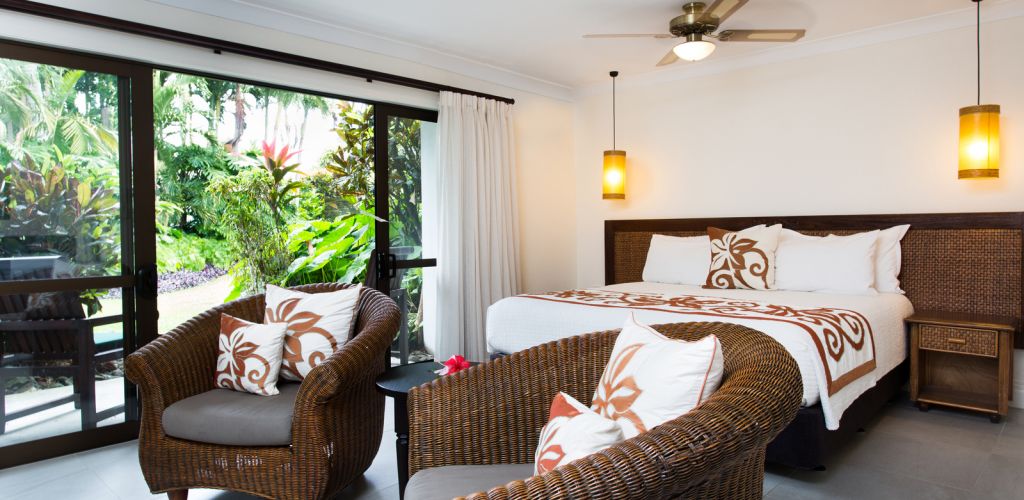 Hotel Pacific Resort Rarotonga - Wohn- und Schlafbereich - Cook Inseln