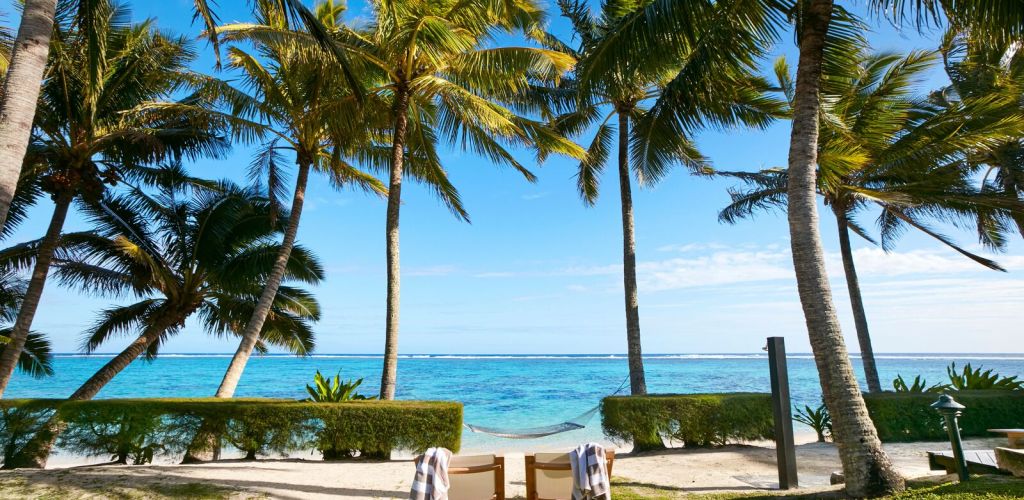 Hotel Motu Beachfront Art Villas Rarotonga - Strand - Cook Inseln
