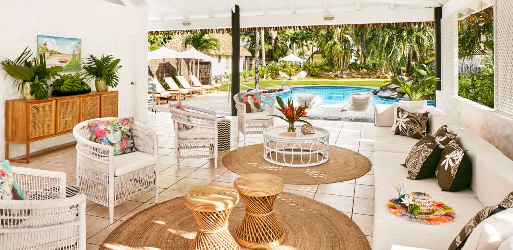 Hotel Motu Beachfront Are Villas Rarotonga - Rezeption - Cook Inseln