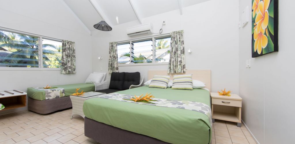 Hotel Lagoon Breeze Villas Rarotonga - Schlafzimmer - Cook Inseln