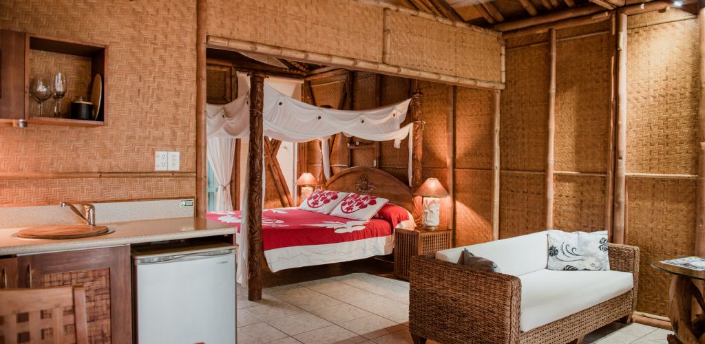 Hotel Magic Reef Bungalows Rarotonga - Innenansicht Bungalow - Cook Inseln