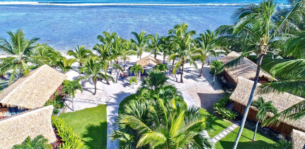 Hotel Magic Reef Bungalows Rarotonga - Panoramaaufnahme - Cook Inseln