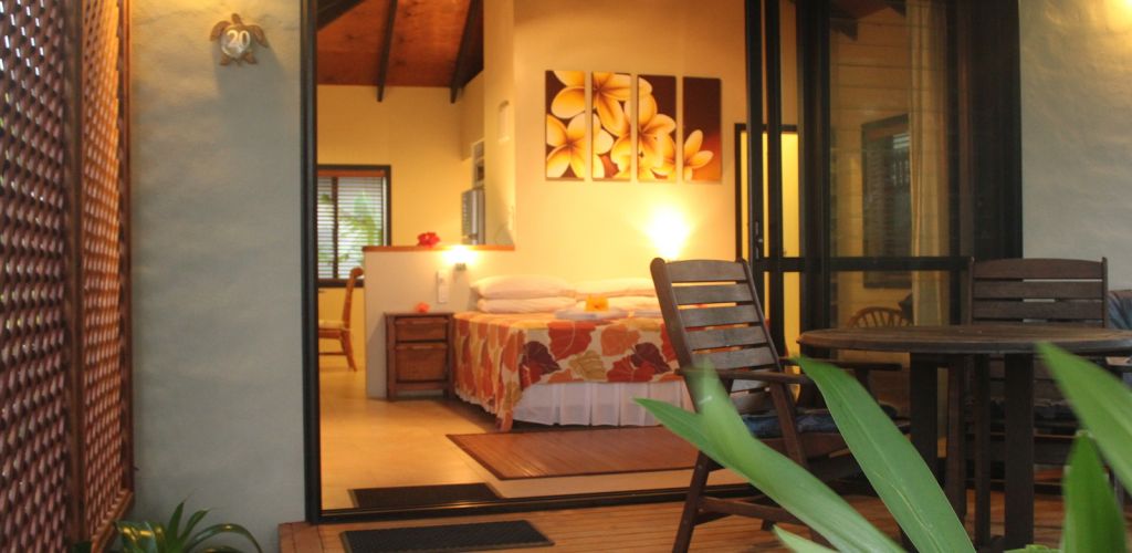 Hotel Muri Beach Resort Rarotonga - Innenansicht Bungalow - Cook Inseln