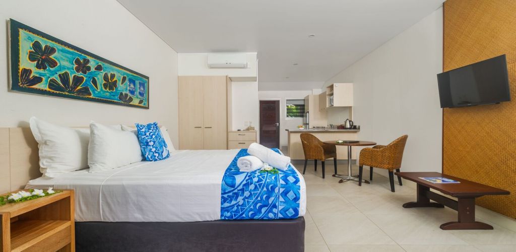 Hotel Sunset Resort Rarotonga - Innenansicht Zimmer - Cook Inseln