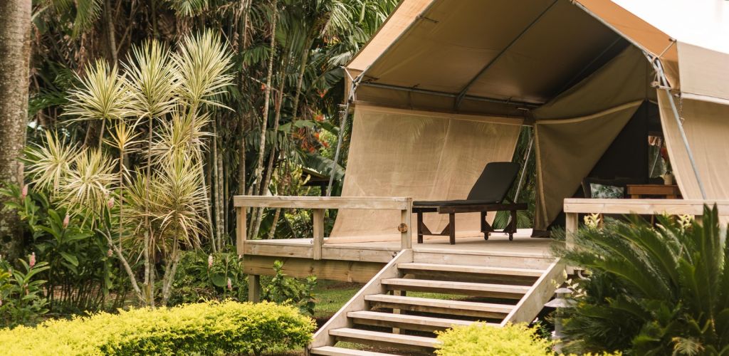 Hotel Ikurangi Eco Reteat - Luxus Camping - Cook Inseln
