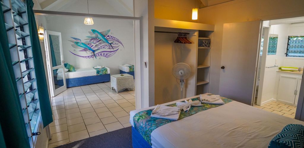 Hotel The Black Pearl Beach Side Apartments - Gartenzimmer - Cook Inseln