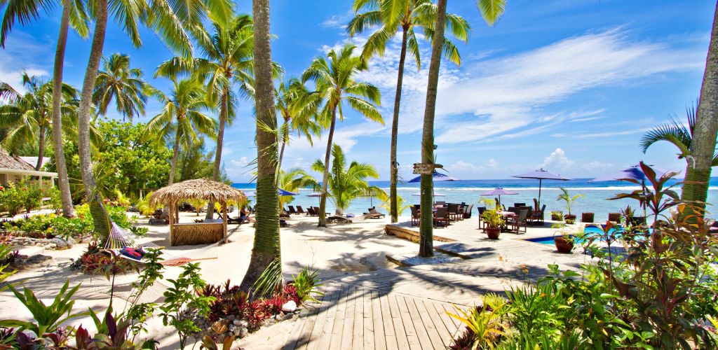 Hotel Manuia Beach Resort Rarotonga - Strand - Cook Inseln