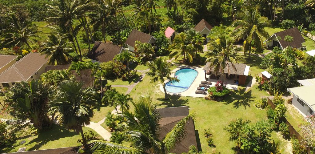 Hotel Palm Grove Lodges Rarotonga - Anlage - Cook Inseln