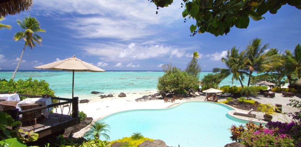 Hotel Pacific Resort Aitutaki - Pool - Cook Inseln