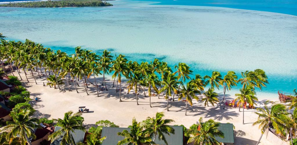 Hotel Aitutaki Lagoon Resort - Strand - Cook Inseln
