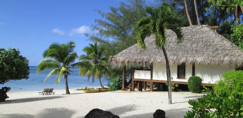 Hotel Etu Moana Beach Villas Aitutaki - Strand - Cook Inseln
