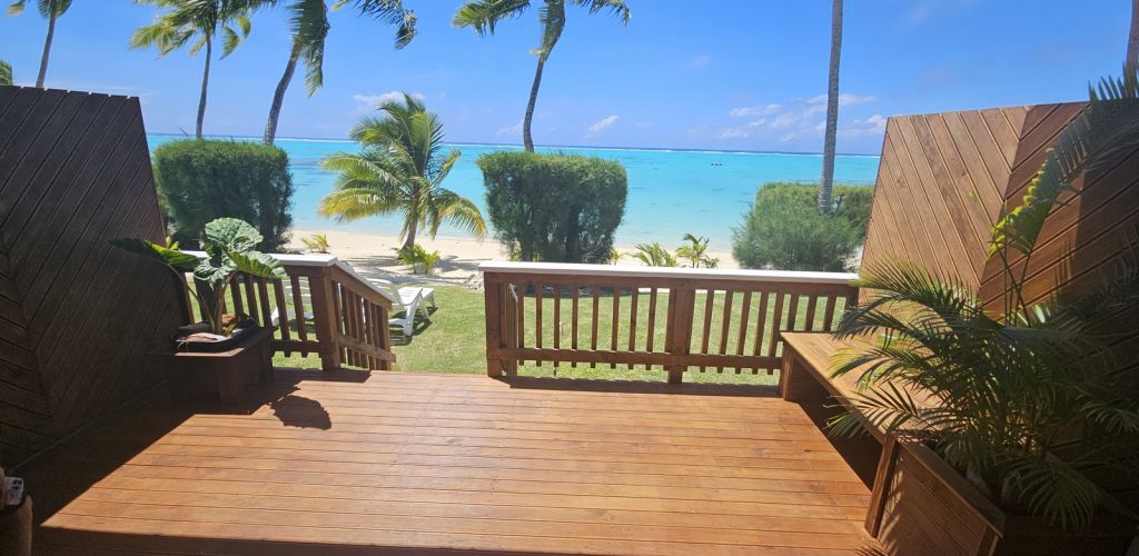 Hotel Resort Tava'e - Terrasse - Cook Inseln